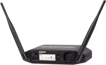 Shure GLXD4+ Digitaler Dualband-Tischempfänger (2,4GHz & 5,8GHz) (GLXD4+E=-Z4)