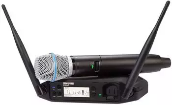 Shure GLXD24+ Digitales Drahtlos-Handmikrofon-System Beta 87A, Z4 (GLXD24+E/B87A-Z4)