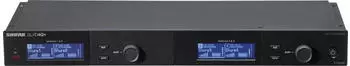 Shure SLXD4QDAN+ 4-Kanal-Empfänger mit Dante-Audio, Frequenzband G65 (SLXD4QDAN+E=-G65)