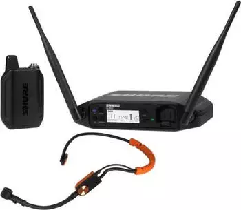 Shure GLXD14+ digitales Funksystem mit SM31 Headset-Mikrofon, Z4 (GLXD14+E/SM31-Z4)