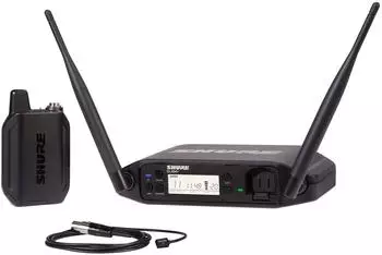 Shure GLXD14+E/93 digitales Funksystem mit WL93 Lavalier, Z4 (GLXD14+E/93-Z4)