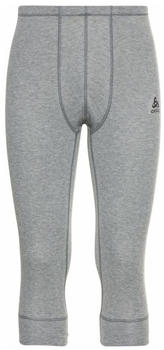 Odlo Men's Active Warm ECO 3/4 Baselayer Pants odlo steel grey melange