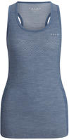 Falke 33461-6751-M, Falke Damen Wool-Tech Light Top (Gr&ouml;&szlig;e M, blau) female