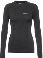 Falke Wool Tech Langarmshirt Damen in black, Gr&ouml;&szlig;e XS - schwarz