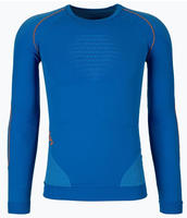 Uyn U100006, UYN Evolutyon langarm Funktionsshirt Herren lapis blue/blue/orange shiny
