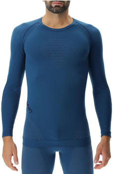 UYN Evolutyon Men Underwear Shirt LS Turtle Neck blue poseidon/navy/navy
