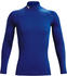 Under Armour Men's ColdGear Compression Mock Neck royal/white