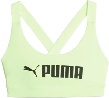 Puma Mid Impact Fit Bra (522192) speed green