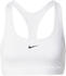 Nike Swoosh Light Support Sport-BH ohne Polster (DX6817) white/black
