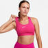 Nike Swoosh Medium Support Sport-BH mit Polster und Grafik (DX6821) fireberry/white