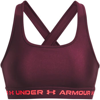 Under Armour Mid Crossback Bra (1361034) dark maroon/beta