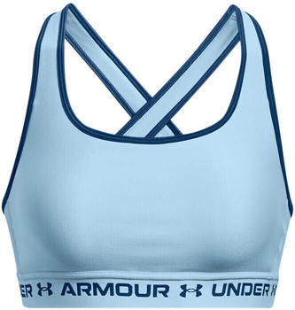 Under Armour Mid Crossback Bra (1361034) blizzard/varsity blue