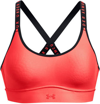 Under Armour Infinity Mid Covered Sports Bra beta/black