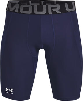 Under Armour Men HeatGear Armour Long Shorts with Pocket midnight navy/white