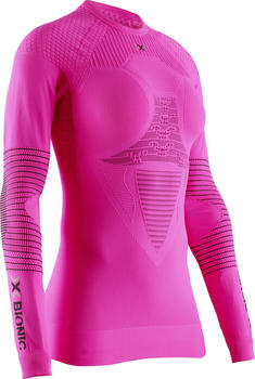 X-Bionic Energizer 4.0 Shirt Long Sleeve Women neon flamingo/anthracite