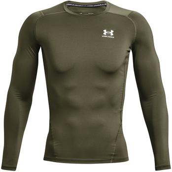 Under Armour Men's HeatGear Armour Long Sleeve OD green/white