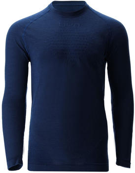 UYN Men Fusyon Biotech LS Underwear Shirt blue poseidon