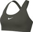 Women's Non-Padded Sports Bra (DX6817) cargo khaki/white