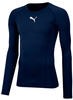 Puma Liga Baselayer Langarm Shirt Herren - navy-XL