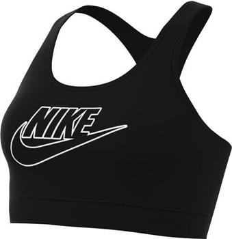 Nike Swoosh Medium-Support Futura Bra black