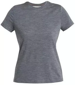 Icebreaker Women Merino 150 Tech Lite III SS Tee Gritstone Hthr-013 (0A56Y8) gritstone heather-013