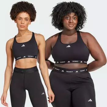 Adidas TECHFIT Medium-Support Sports Bra (IT2400) black Adidas TECHFIT Medium-Support Sports Bra (IT2400) black