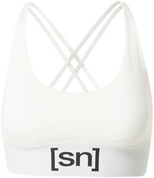 Super Natural Women's Super Sports Bra fresh white