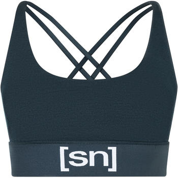 Super Natural Women's Super Sports Bra blueberry