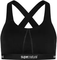 super.natural Sport-BH "Feel Good" in Schwarz, Gr&ouml;&szlig;e M, Damen