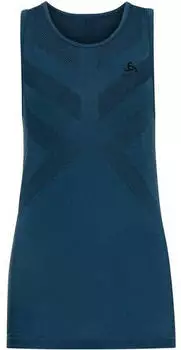 Odlo Women BL TOP Crew neck Singlet KINSH blue wing teal melange