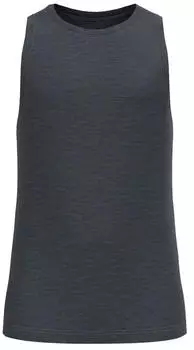 Odlo The Natural Merino 160 Crew Neck Base Layer Singlet steel grey melange