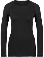 Odlo 188141, ODLO Damen Unterhemd "Performance Light" Langarm black female