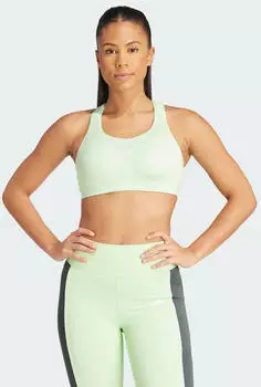 Adidas TLRD Impact Training High-Support Sports Bra (IT6677) semi green spark