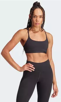 Adidas All Me Light Support Sports Bra (IQ3374) black