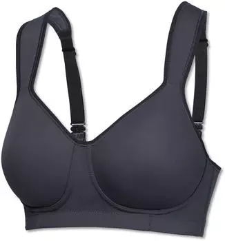 Schiesser Active Sport-BH Softcup bügellos Medium Support (161898) anthrazit Schiesser Active Sport-BH Softcup bügellos Medium Support (161898) anthrazit