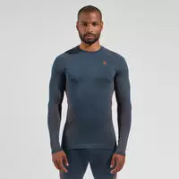 Odlo - Performance Warm Eco Baselayer Herren india ink blau