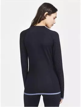 Craft ADV Warm Intensity Shirt Women (1912644) black – Hochwertige Materialzusammensetzung für optimalen Komfort