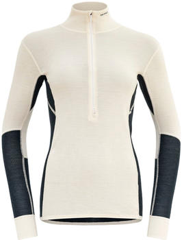 Devold Wool Mesh 190 Zip Neck Wmn ink/offwhite