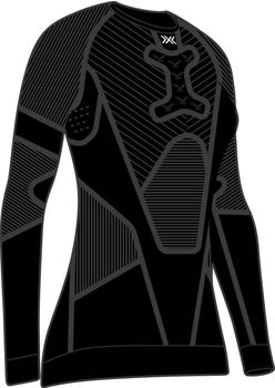X-Bionic Women's Symbio Merino Shirt L/S opal black