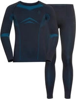 ODLO 196082-21021-S, ODLO SET PERFORMANCE EVOLUTION WARM Longsleeve & Hose 2024 dark