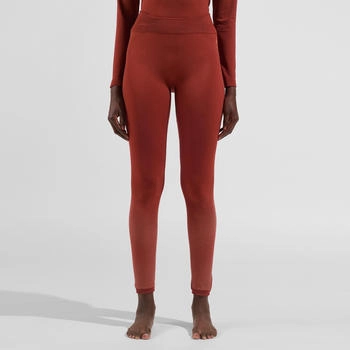 Odlo Women&rsquo;s The Performance Light Eco Base Layer Bottoms spiced apple