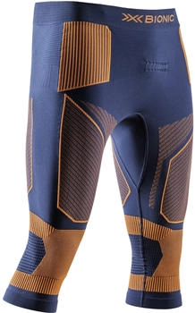 X-Bionic Men's Energy Accumulator Light Base Layer 3/4 Pants marine/orange