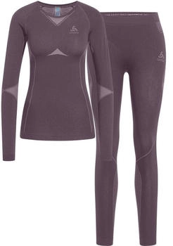 Odlo Performance Evolution Funktionsunterw&auml;sche-Set grau schwarz