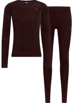 Odlo Fundamentals Performance Warm Set rot