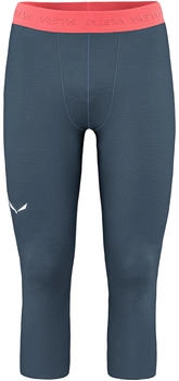 Salewa Cristallo Warm Alpine Merino Responsive 3/4 Leggins Men dark denim