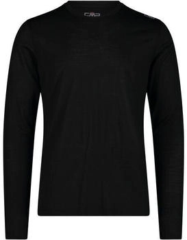 CMP T-Shirt 34N0897 Merinoshirt schwarz