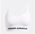 Under Armour Vanish Seamless Low Bra 1384417-100 weiß