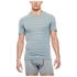 Icebreaker Anatomica S S Crewe Merinounterwäsche jet heather