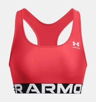 UNDER ARMOUR HeatGear Armour Mid Support Sport-BH Damen 814 - red S