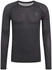 Odlo Performance Wool Langarm-Funktionsunterhemd mattschwarz